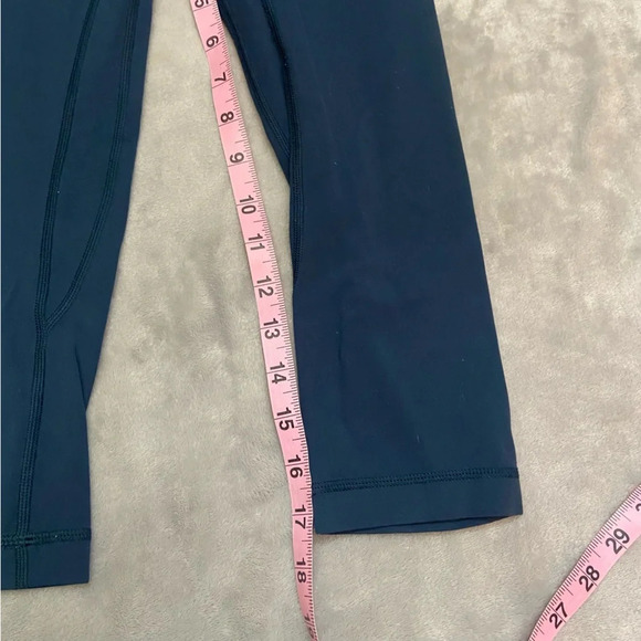 Lululemon Align Crop Leggings Mach Blue 21288 - Picture 7 of 10